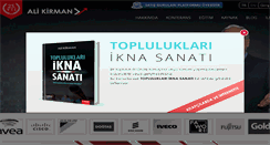 Desktop Screenshot of alikirman.com