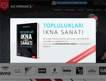 Tablet Screenshot of alikirman.com